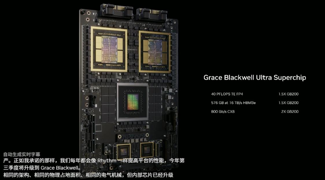 NVIDIA计划在第三季度推出新一代GB300 AI系统